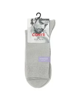 CONTE носки мужские cool 24C-161CП 000 серый р.27